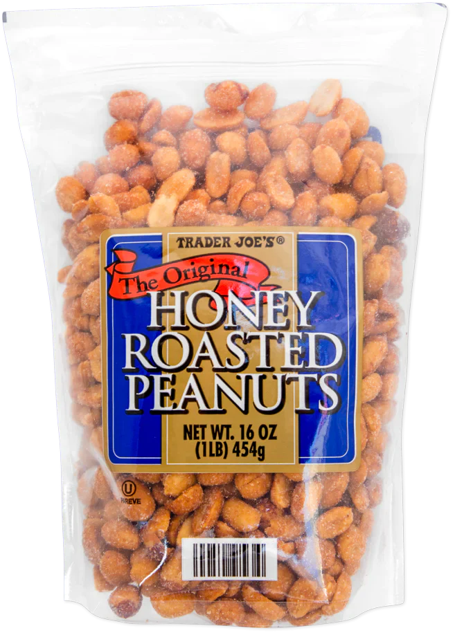 Trader Joe's Honey Roasted Peanuts, 454g