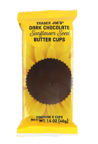 Trader Joe's Dark Chocolate Sunflower Seed Butter Cups, 40g