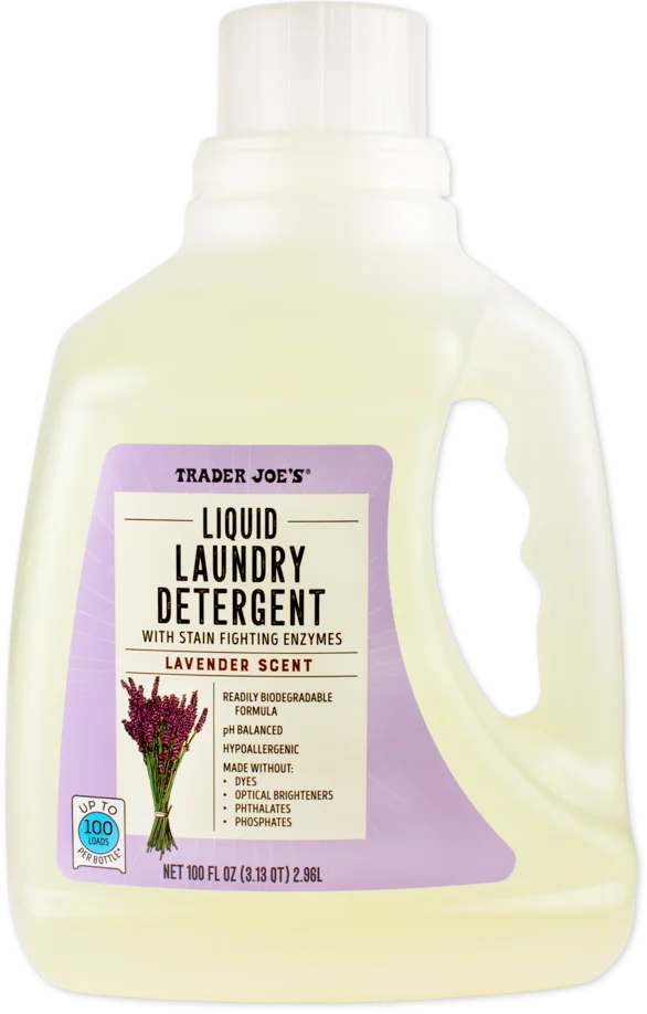 Trader Joe's Liquid Laundry Detergent Lavender Scent, 2.96L