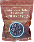 Trader Joe's Dark Chocolate Covered Mini Pretzels, 340g