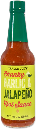 Trader Joe's Chunky Garlic & Jalapeño Hot Sauce, 296mL