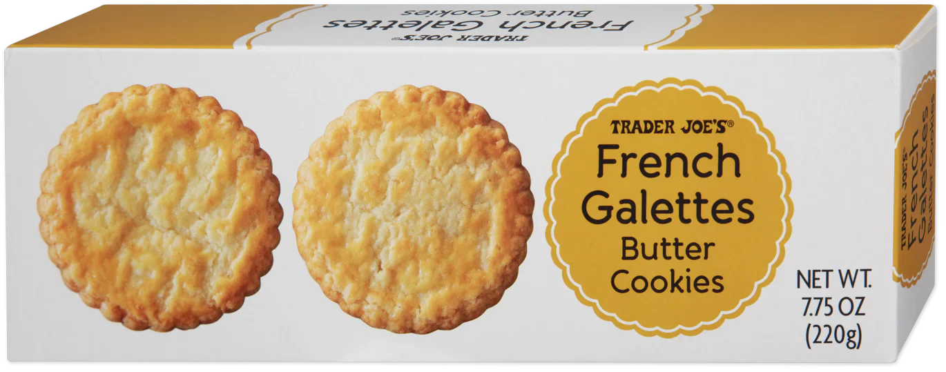 Trader Joe's French Galettes Butter Cookies, 220g