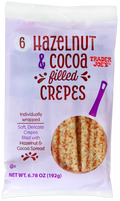 Trader Joe's Hazelnut & Cocoa Filled Crepes, 192g