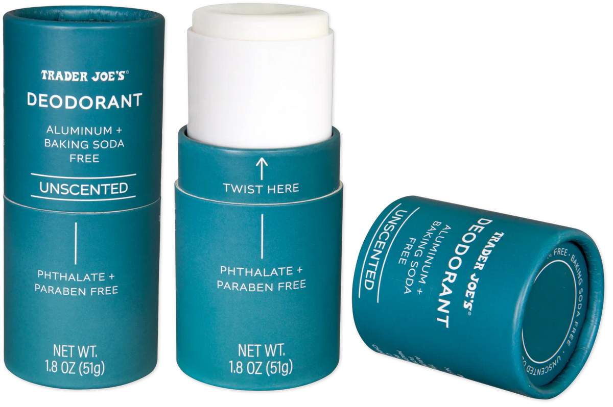 Trader Joe's Unscented Deodorant, 51g