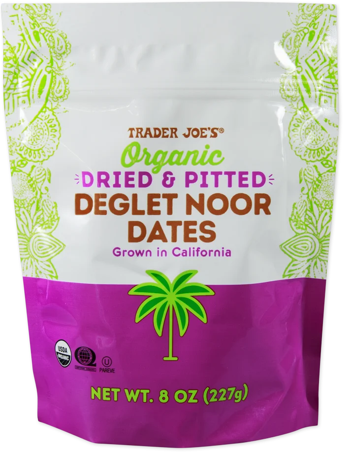 Trader Joe's Organic Dried & Pitted Deglet Noor Dates, 227g