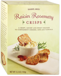 Trader Joe's Raisin Rosemary Crisps, 150g