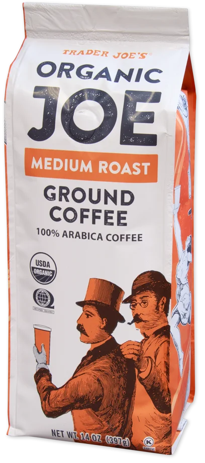 Trader Joe's Organic Joe Medium Roast Ground Coffee, 397g