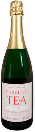 Trader Joe's Non-Alcoholic Rosé Sparkling Tea, 750mL