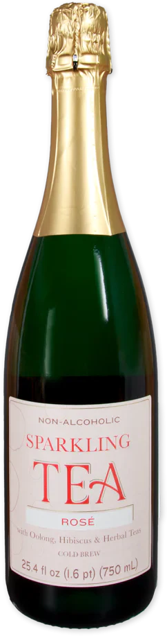Trader Joe's Non-Alcoholic Rosé Sparkling Tea, 750mL