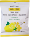 Trader Joe's Honey Lemon Cough Drops, 15-count