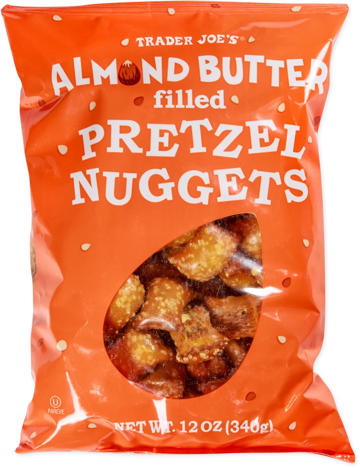 Trader Joe's Almond Butter Filled Pretzel Nuggets, 340g