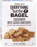 Trader Joe's Everything but the Bagel Seasoned Crackers, 283g