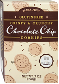 Trader Joe's Gluten Free Chocolate Chip Cookies, 198g