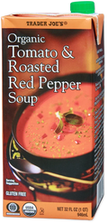Trader Joe's Organic Tomato & Roasted Red Pepper Soup, 946mL