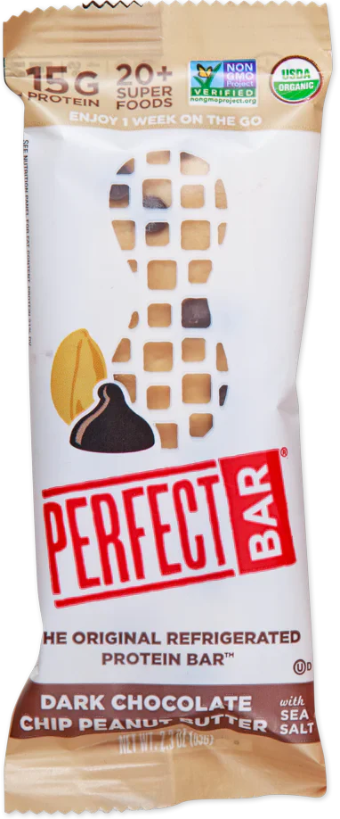 Perfect Bar® Dark Chocolate Chip Peanut Butter Protein Bar, 65g