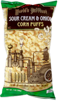 Trader Joe's World's Puffiest Corn Puffs, Sour Cream & Onion, 198g