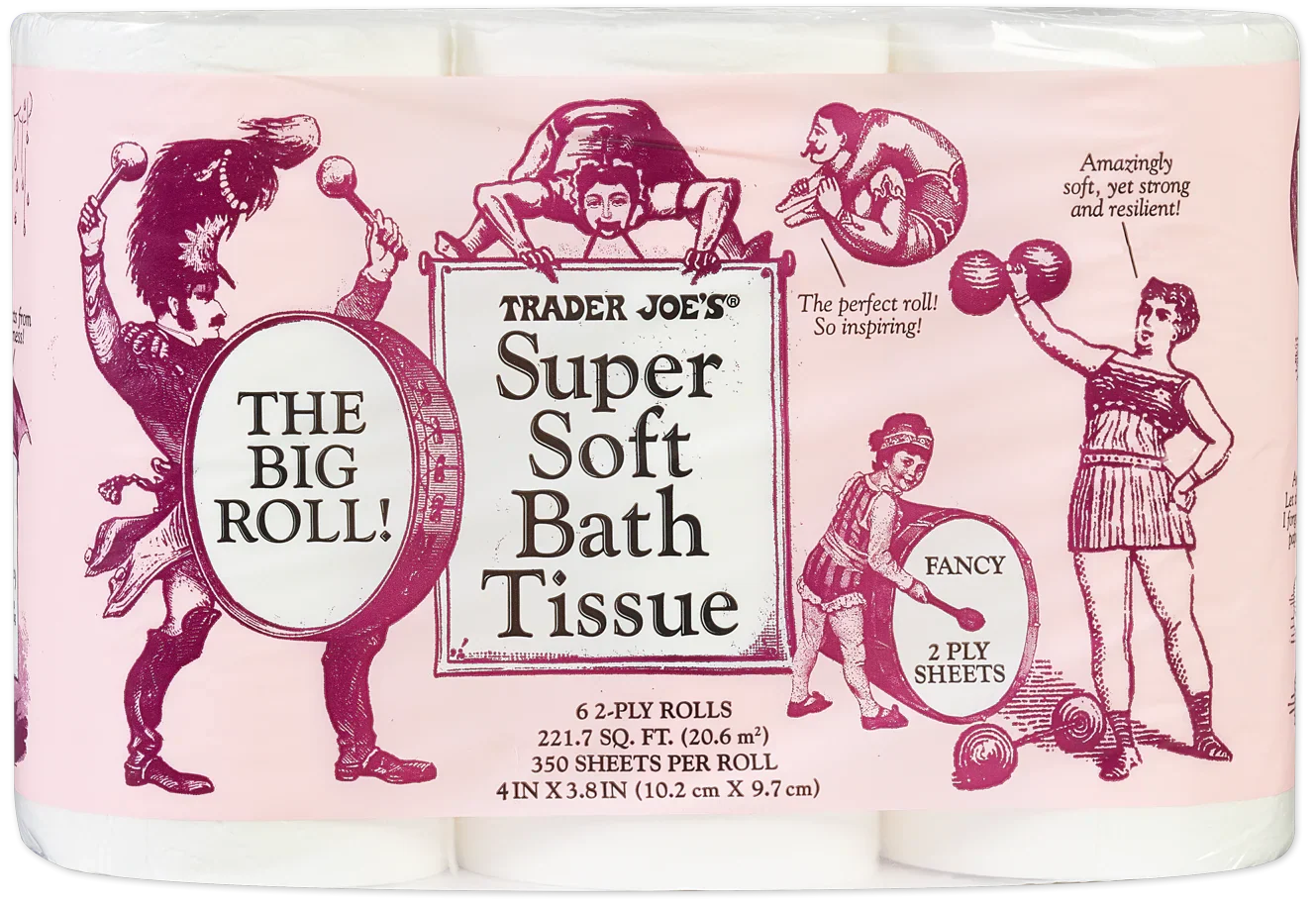 Trader Joe's Super Soft Bath Tissue, 6-count