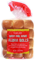 Trader Joe's Sweet Pull Apart Aloha Rolls, 340g