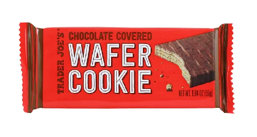Trader Joe's Chocolate Covered Wafer Cookie, 55g