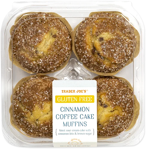 Trader Joe's Gluten Free Cinnamon Coffee Cake Muffins, 397g