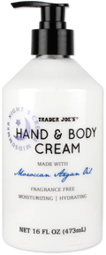 Trader Joe's Hand & Body Cream with Moroccan Argan Oil, 473mL
