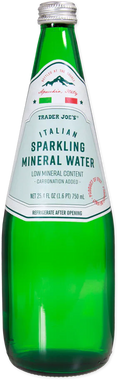 Trader Joe's Italian Sparkling Mineral Water, 750mL