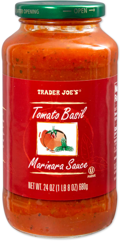 Trader Joe's Tomato Basil Marinara Sauce, 680g