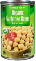 Trader Joe's Organic Garbanzo Beans, 439g