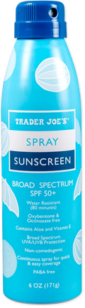 Trader Joe's Sunscreen Spray SPF 50+, 171g