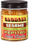 Trader Joe's Crunchy Sesame Sunflower Seeds Pepitas Salsa Macha, 170g