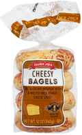 Trader Joe's Cheesy Bagels, 340g
