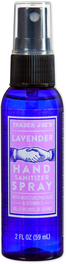 Trader Joe's Lavender Hand Sanitizer Spray, 59mL