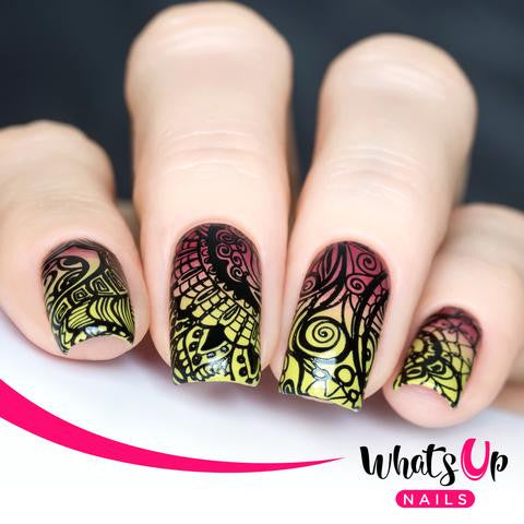 Whats Up - Majestic Flowers Stamping Plate