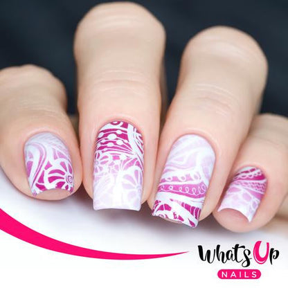 Whats Up - Sassy and Classy Stamping Plate