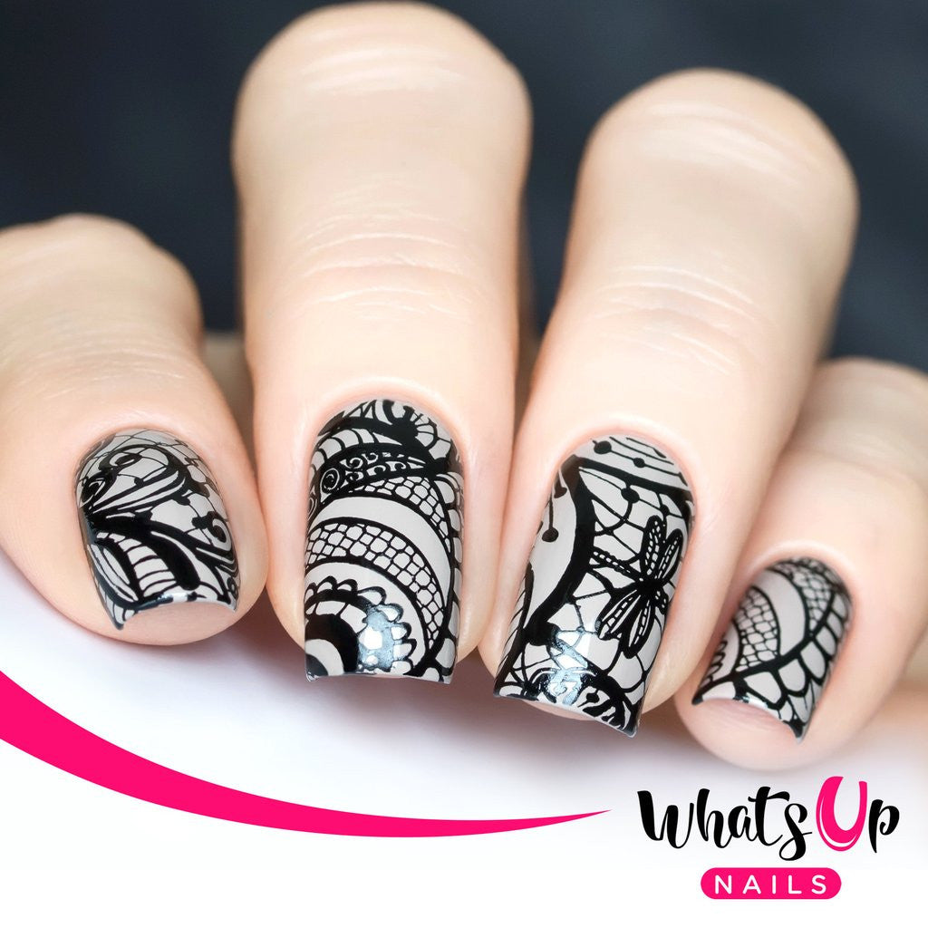 Whats Up - Sassy and Classy Stamping Plate