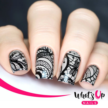 Whats Up - Sassy and Classy Stamping Plate