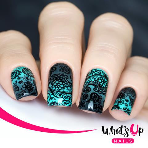 Whats Up - Paisley Buffet Stamping Plate