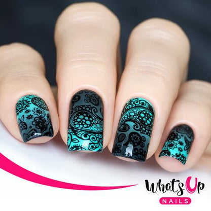 Whats Up - Paisley Buffet Stamping Plate