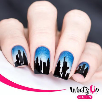 Whats Up - Sin City Life Stamping Plate
