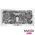 Whats Up - Henna Entrancement Stamping Plate