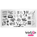 Whats Up - All Lined Up Stamping Plate