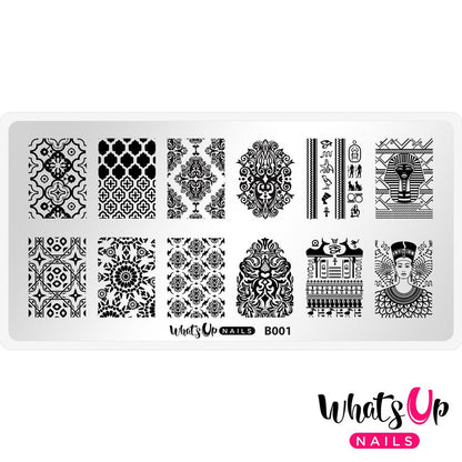 Whats Up - Middle Eastern Vibes Stamping Plate