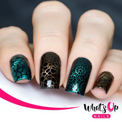 Whats Up - Glass Masterpiece Stamping Plate