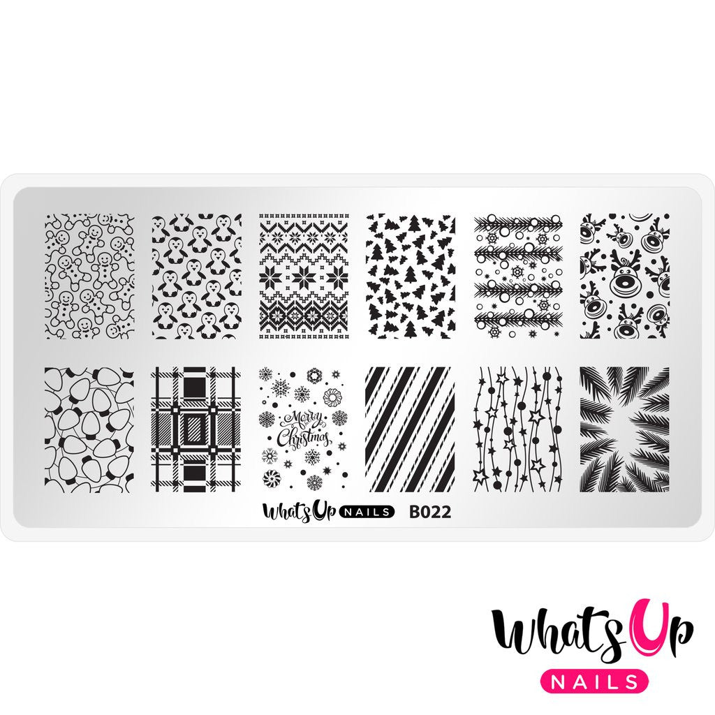 Whats Up - Winter Time Stamping Plate