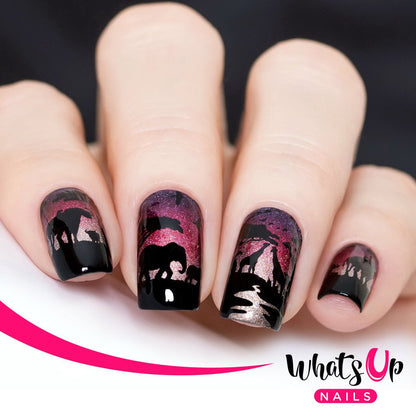 Whats Up  - Safari Ride Stamping Plate