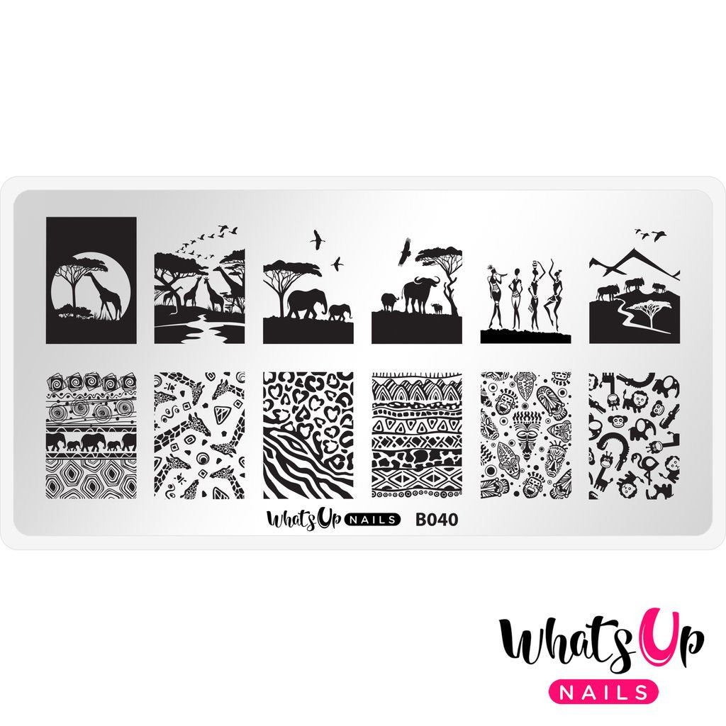 Whats Up  - Safari Ride Stamping Plate