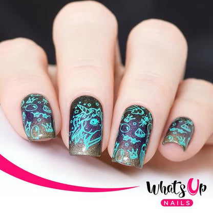 Whats Up - Head in the Clouds Stamping Plate