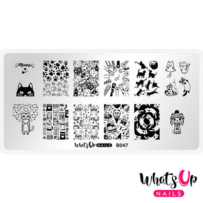 Whats Up - Everyday is Caturday Stamping Plate