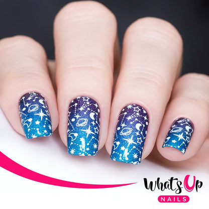 Whats Up - Nailsandtowel Stamping Plate