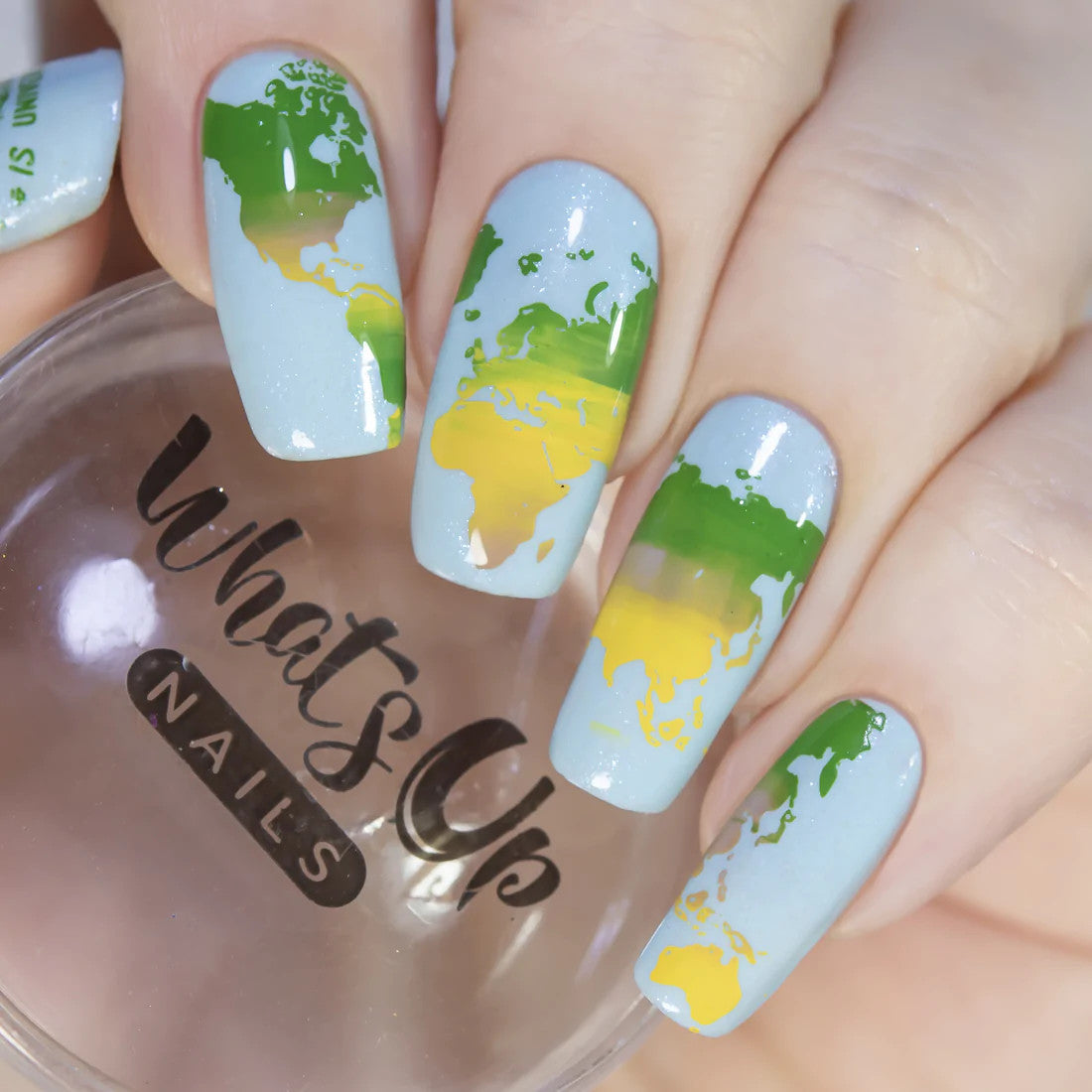Whats Up - Totally Spaced Out Stamping Plate